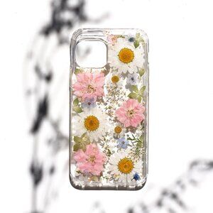 Pink daisy Flower iphone 15 pro max 14 13 phone case cover Samsung Pixel 8 9 xl